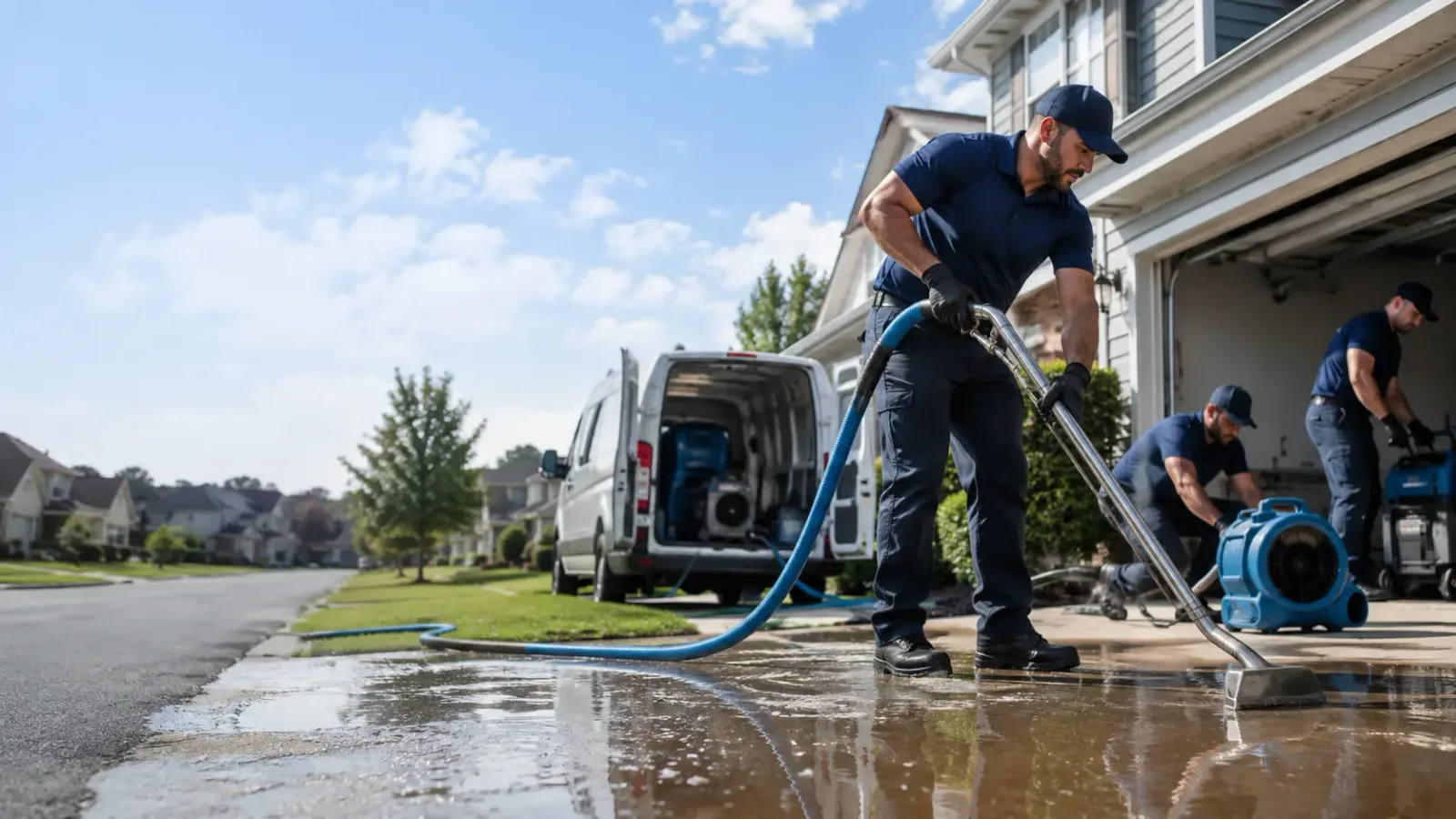Flood Damage Restoration in Angola, IN